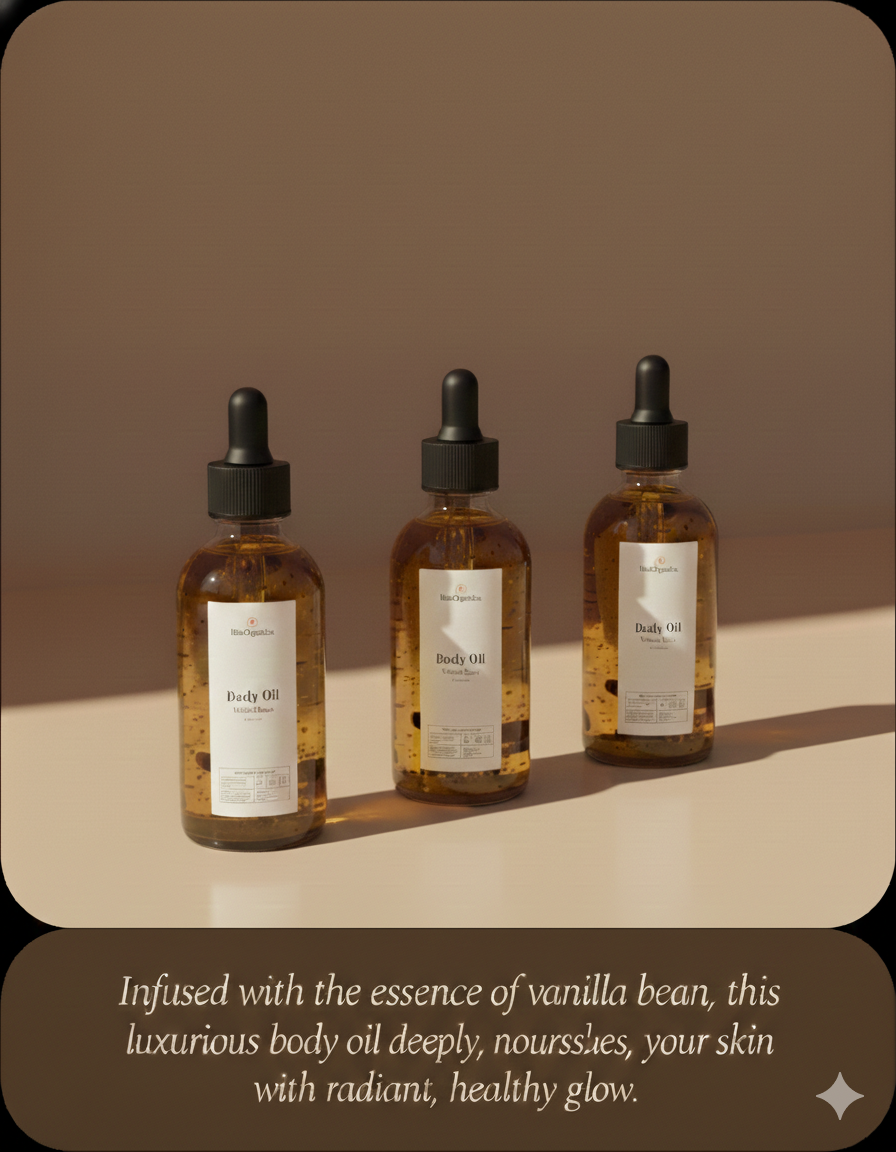 Vanilla Bean Body Oil